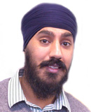 Portrait of Sukdeep Dhillon.